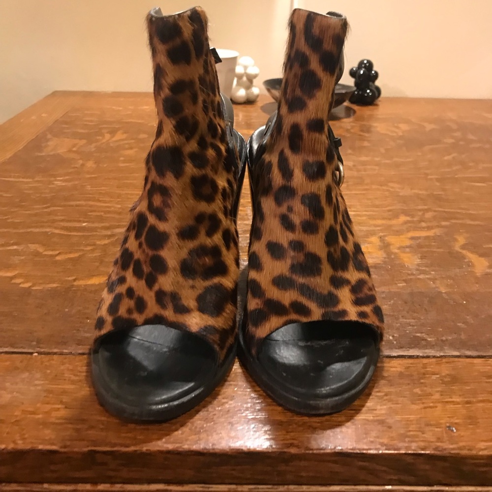 Rag and Bone Ponyhair leopard shoes